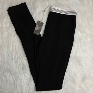 NWT Burning Torch Black Knit Leggings